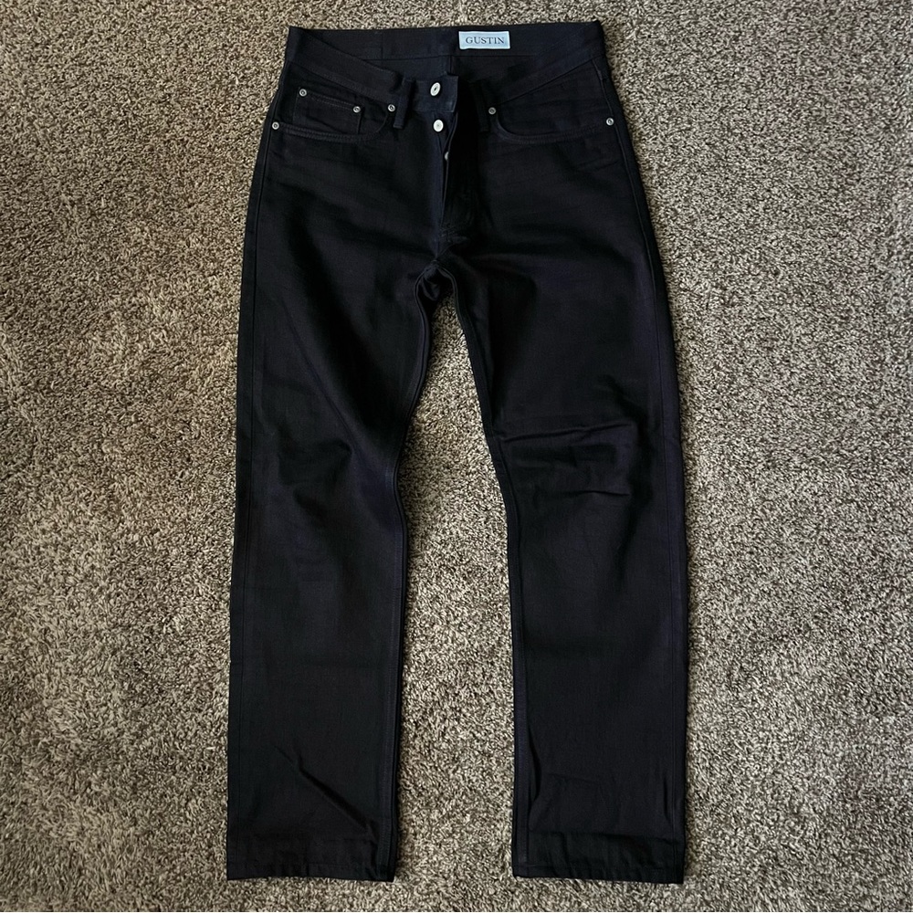 GUSTIN #166 ITALY INDIGOXINDIGO Selvage Denim